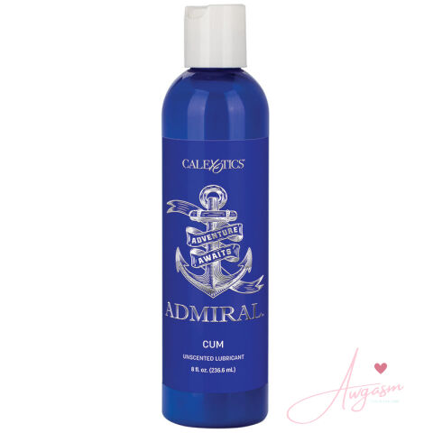 Admiral Cum Unscented Lubricant 8oz