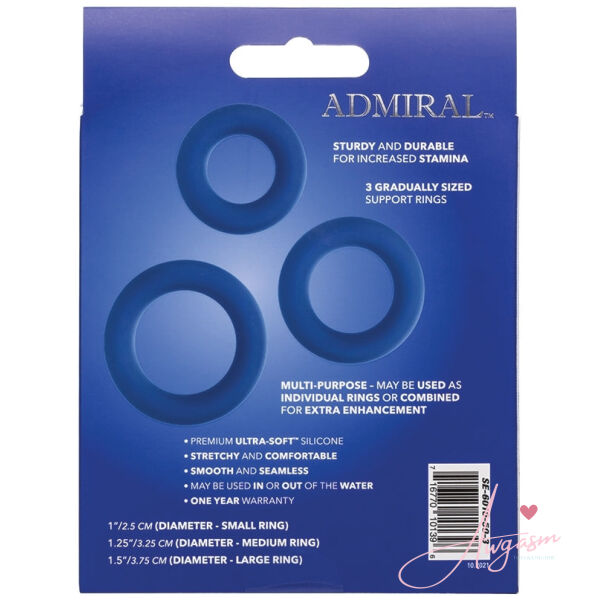 Admiral Universal Cock Ring Set - Image 4