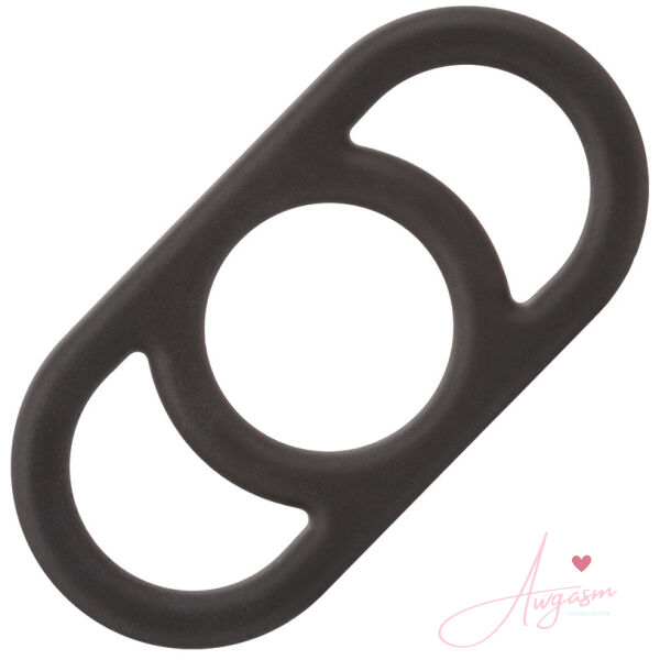 Alpha Liquid Silicone Commander Ring - Black - Image 2