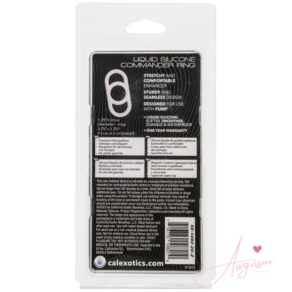 Alpha Liquid Silicone Commander Ring - Natural - Image 3