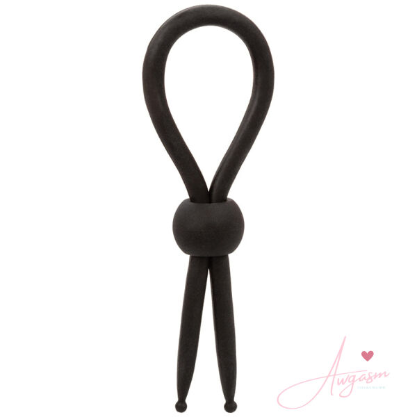 Alpha Liquid Silicone Lasso - Black - Image 2