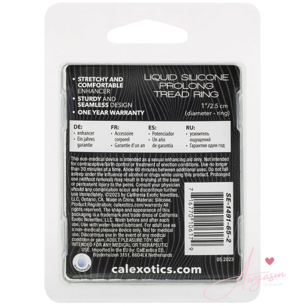 Alpha Liquid Silicone Prolong Tread Ring - Image 3