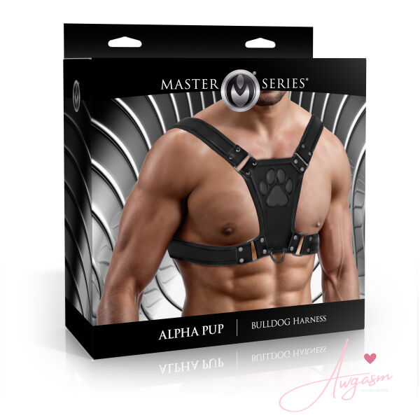 Alpha Pup Bulldog Harness - Black - Image 7