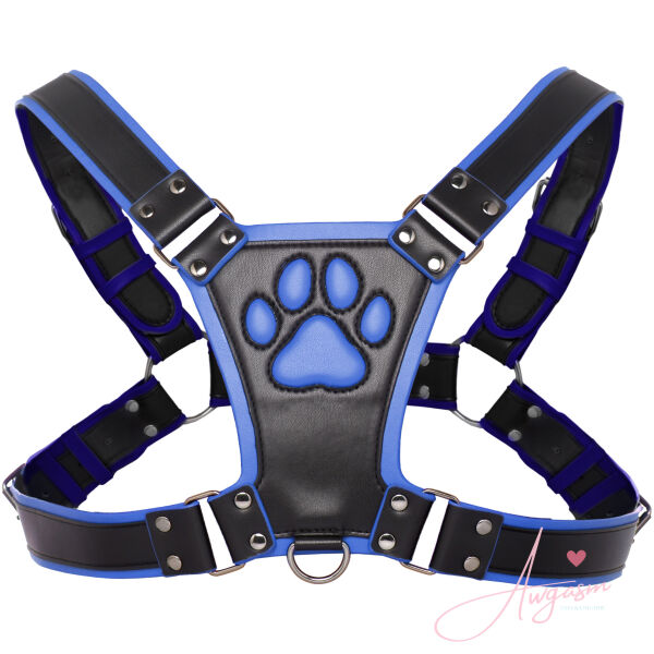 Alpha Pup Bulldog Harness - Blue - Image 6