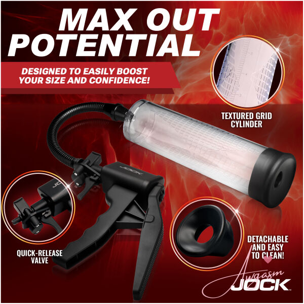 Amp Up Penis Pump with Trigger Handle - Image 3