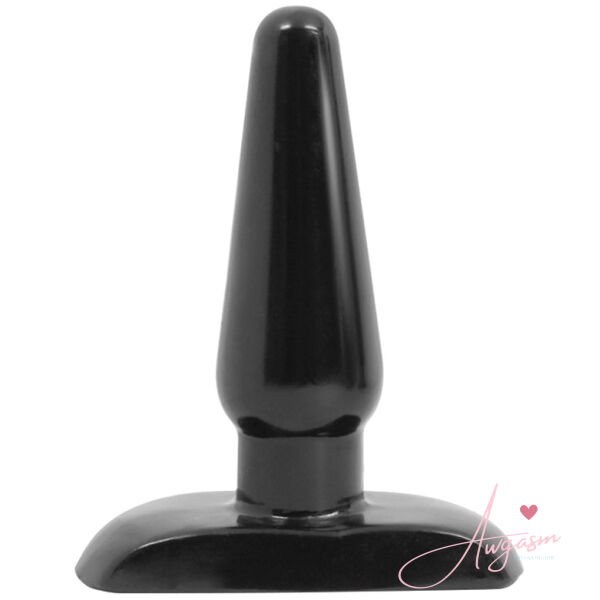 Anal Adventures Basic Anal Plug Small Black - Image 2