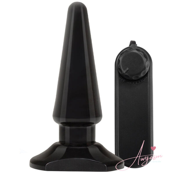 Anal Adventures Basic Vibrating Anal Pleaser Black - Image 2