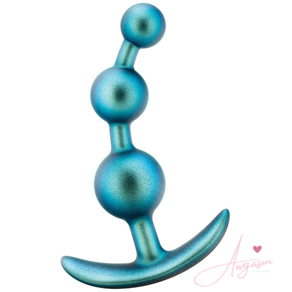 Anal Adventures Matrix Gamma Plug-Teal - Image 2