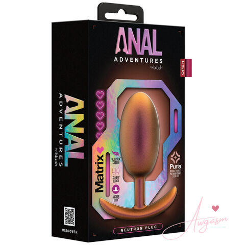 Anal Adventures Matrix Neutron Plug-Copper