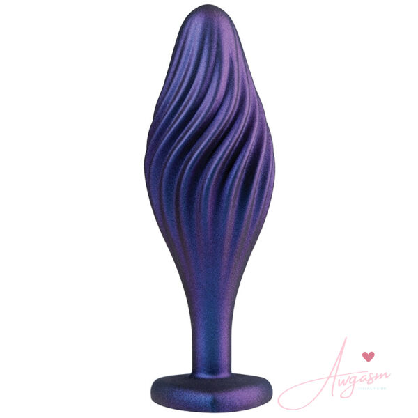 Anal Adventures Matrix Swirling Bling Plug-Sapphire - Image 2