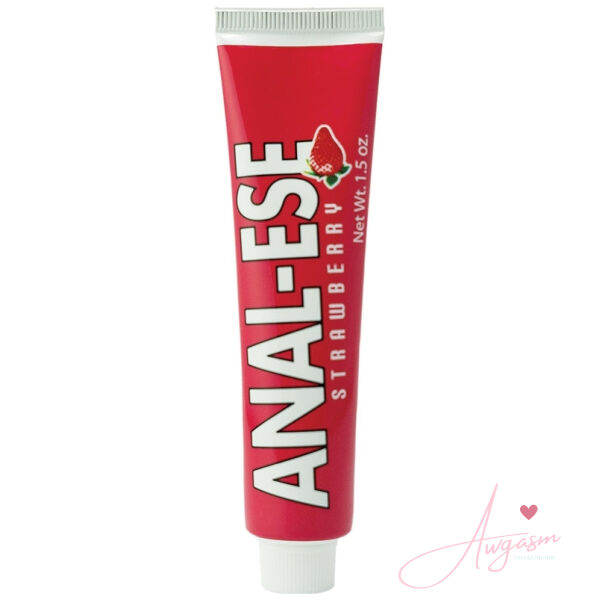 Anal Ese Cream Strawberry 1.5oz - Image 2