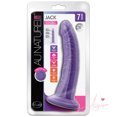 Au Naturel Bold Jack Dildo-Purple 7