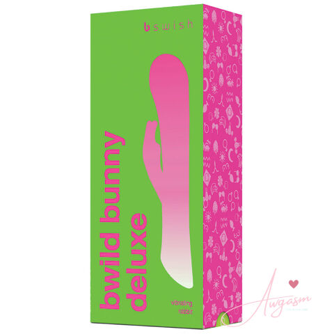 B Swish Bwild Deluxe Bunny-Raspberry