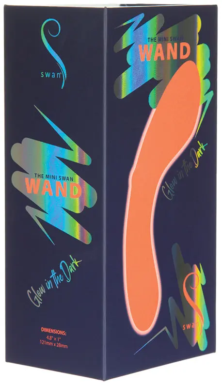 BMS The Mini Swan Wand Glow in the Dark-Orange