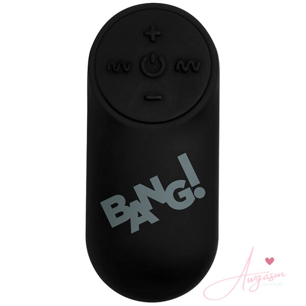 Bang Vibrating Bullet with Remote Control-Blue - Image 3
