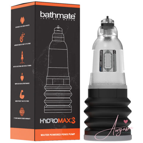Bathmate Hydromax 3-Clear