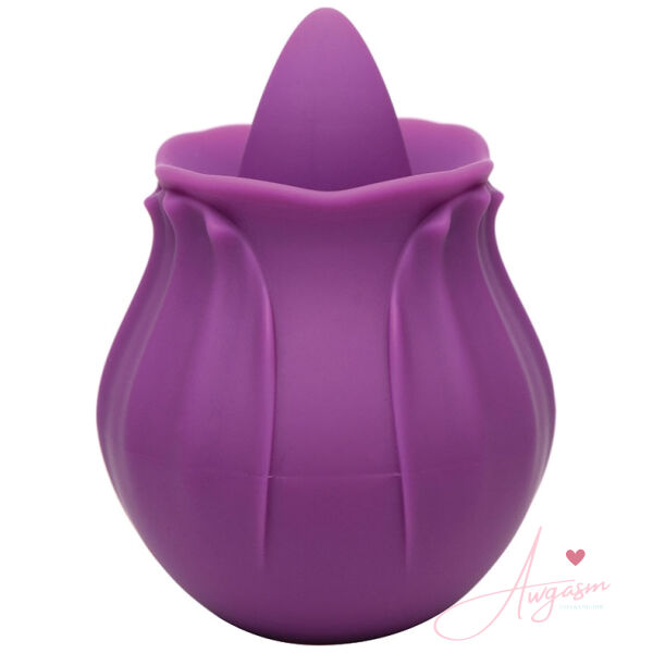 Bloomgasm 10x Clitoral Stimulator-Purple Rose - Image 2