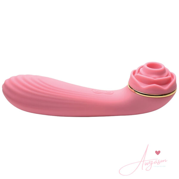 Bloomgasm Passion Petals 10X Silicone Suction Rose Vibrator-Pink - Image 2