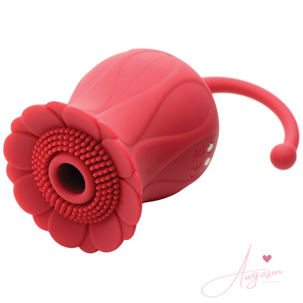Bloomgasm Royalty Rose Textured Suction Clit Stimulator - Image 2