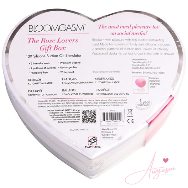 Bloomgasm Sucking Rose Heart Box-Pink - Image 3
