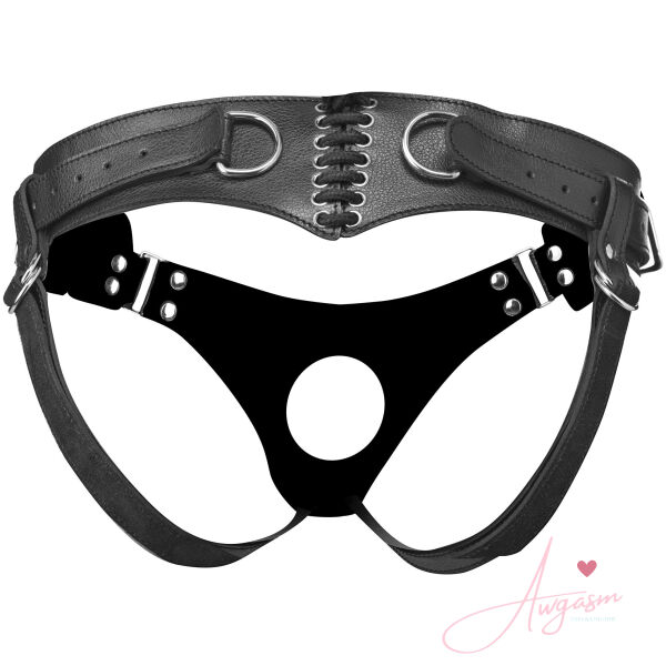Bodice Corset Style Strap On Harness - Image 5