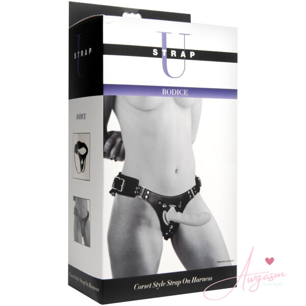 Bodice Corset Style Strap On Harness - Image 6