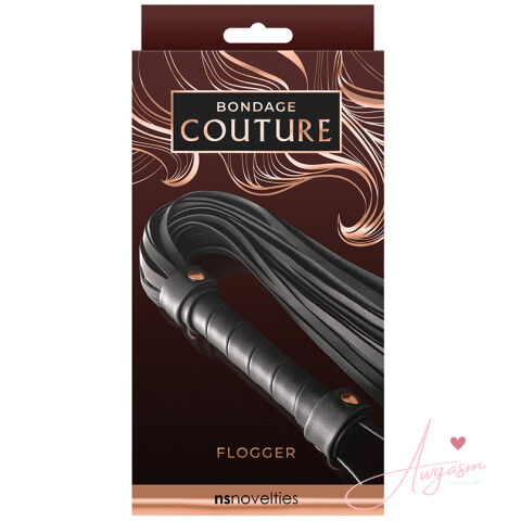 Bondage Couture Flogger-Black