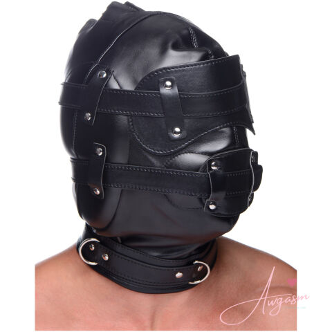 Bondage Hood with Penis Gag