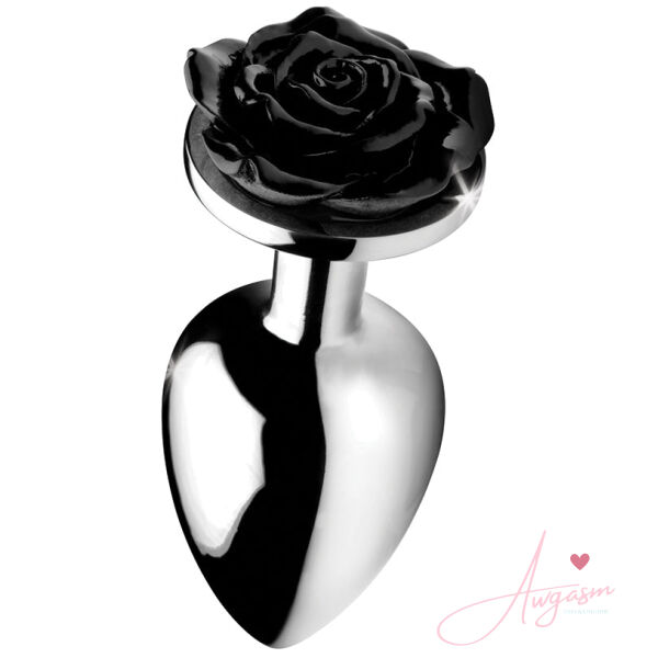 Booty Sparks Black Rose Anal Plug-Large - Image 3