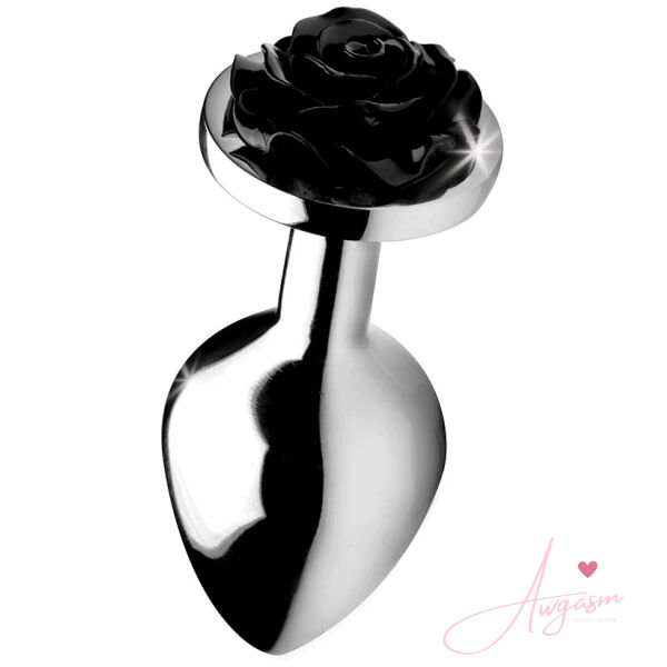 Booty Sparks Black Rose Anal Plug-Medium - Image 3