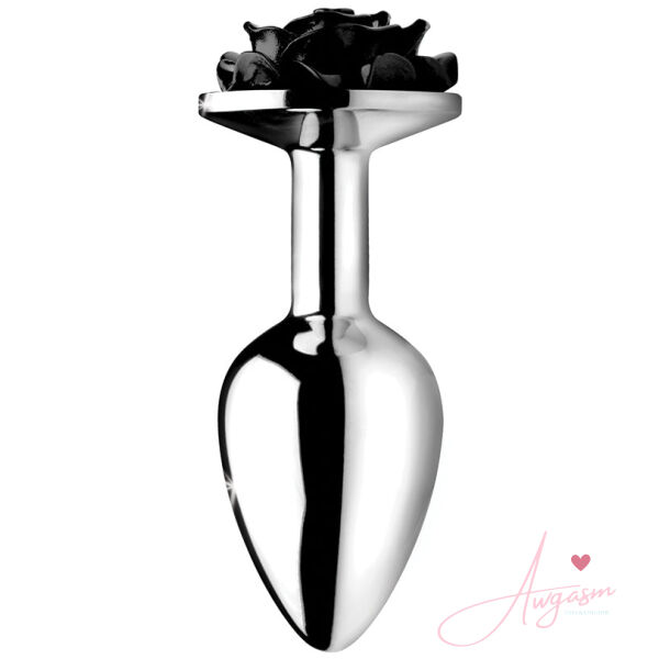 Booty Sparks Black Rose Anal Plug-Small - Image 2