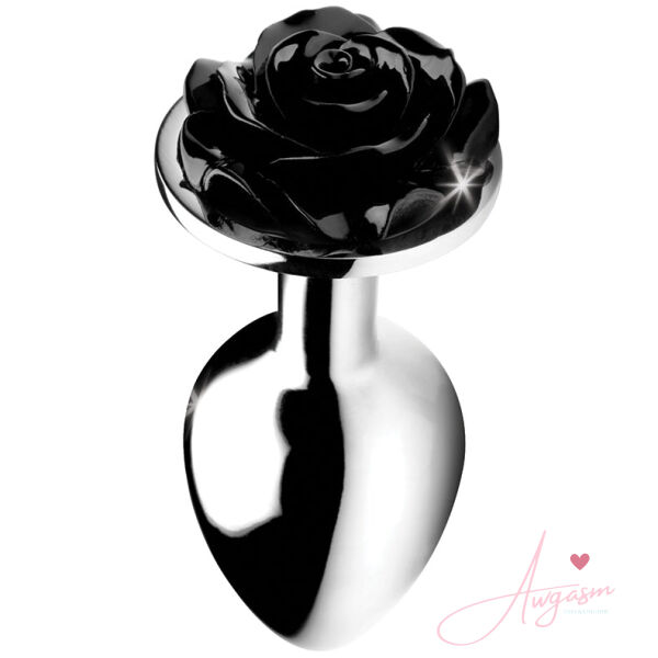 Booty Sparks Black Rose Anal Plug-Small - Image 3
