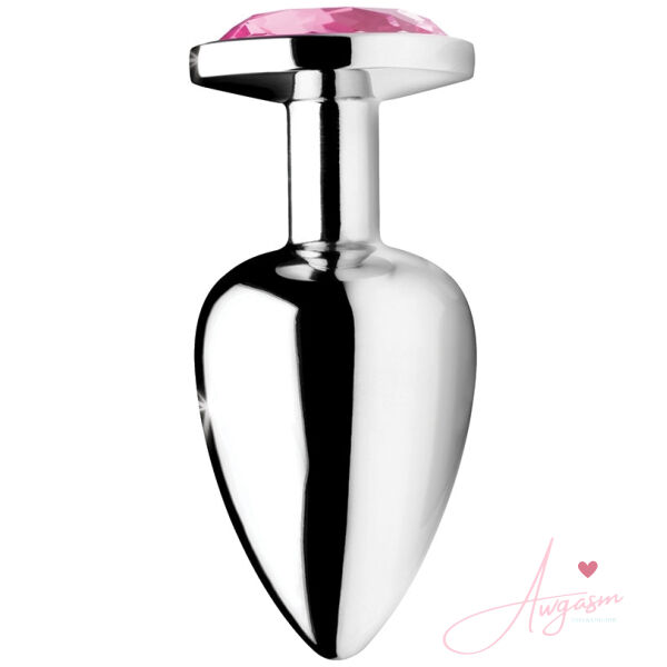Booty Sparks Pink Gem Anal Plug-Large - Image 2