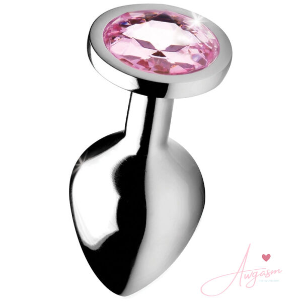 Booty Sparks Pink Gem Anal Plug-Medium - Image 3