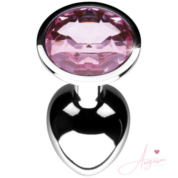 Booty Sparks Pink Gem Anal Plug-Small - Image 3