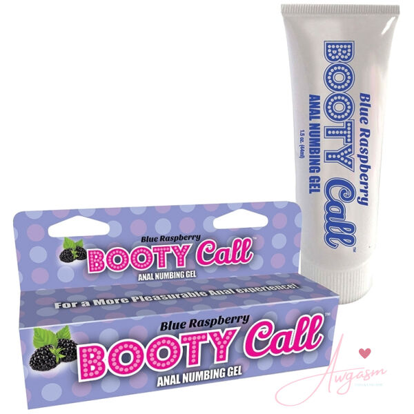 Bootycall Anal Numbing Gel-Blue Raspberry 1.5oz - Image 2