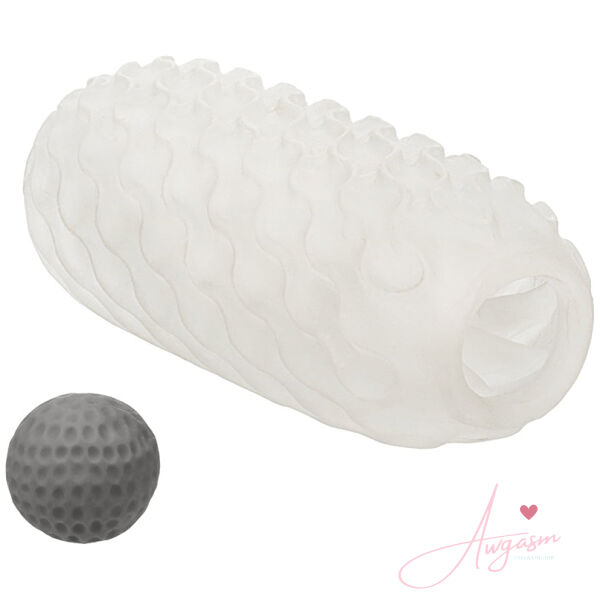 Boundless Reversible Squishy Ball Stroker-Smoke - Image 2