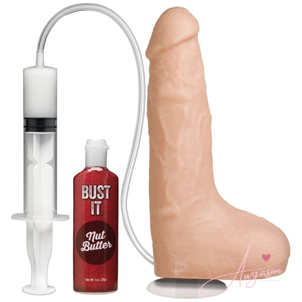 Bust It Squirting Realistic Cock-Vanilla 8.5 - Image 2