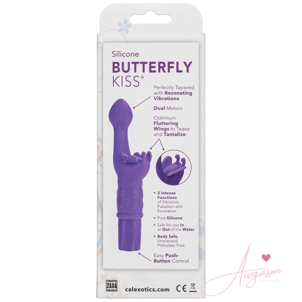 Butterfly Kiss Silicone-Purple (Boxed) - Image 3
