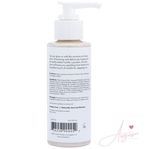 CG Glow Vanilla Cupcake Shimmer Lotion-Gold - Image 2