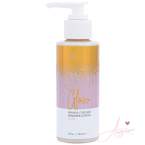 CG Glow Vanilla Cupcake Shimmer Lotion-Gold