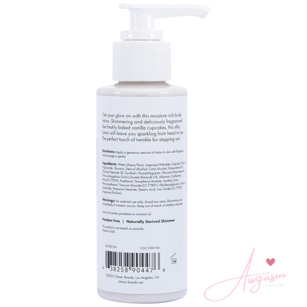 CG Glow Vanilla Cupcake Shimmer Lotion-Silver - Image 2
