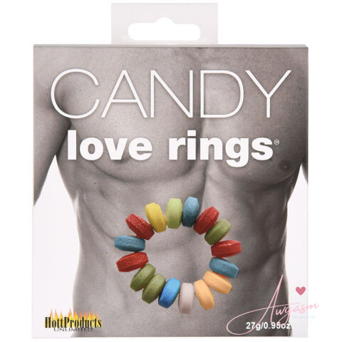 Candy Love Ring 3pk