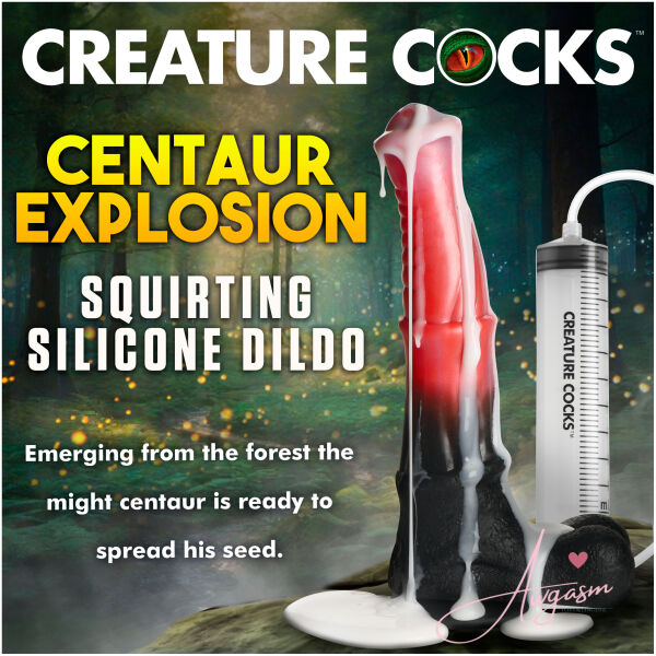 Centaur Explosion Squirting Silicone Dildo - Image 2