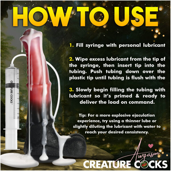 Centaur Explosion Squirting Silicone Dildo - Image 7