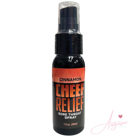 Cheef Relief Throat Spray-Cinnamon 1oz