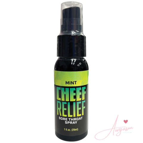 Cheef Relief Throat Spray-Mint 1oz