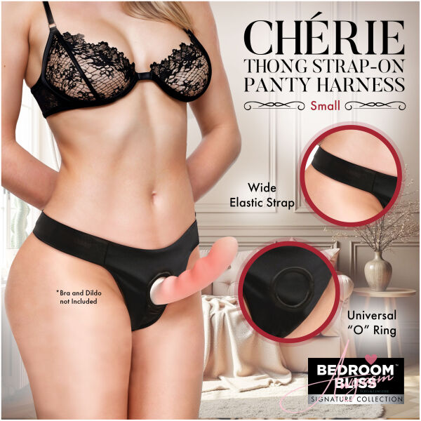 Cherie Thong Strap-On Panty Harness - Small - Image 2
