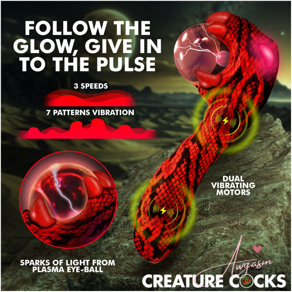 Cobra Silicone Plasma Vibrator - Image 2