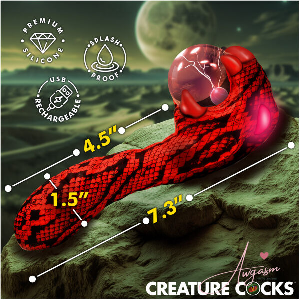 Cobra Silicone Plasma Vibrator - Image 4